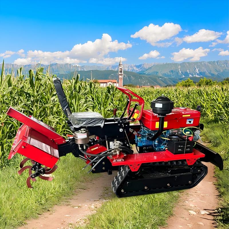 Farming Tools For Agriculture - Mini Tractor Agrícola con Rotocultivador y