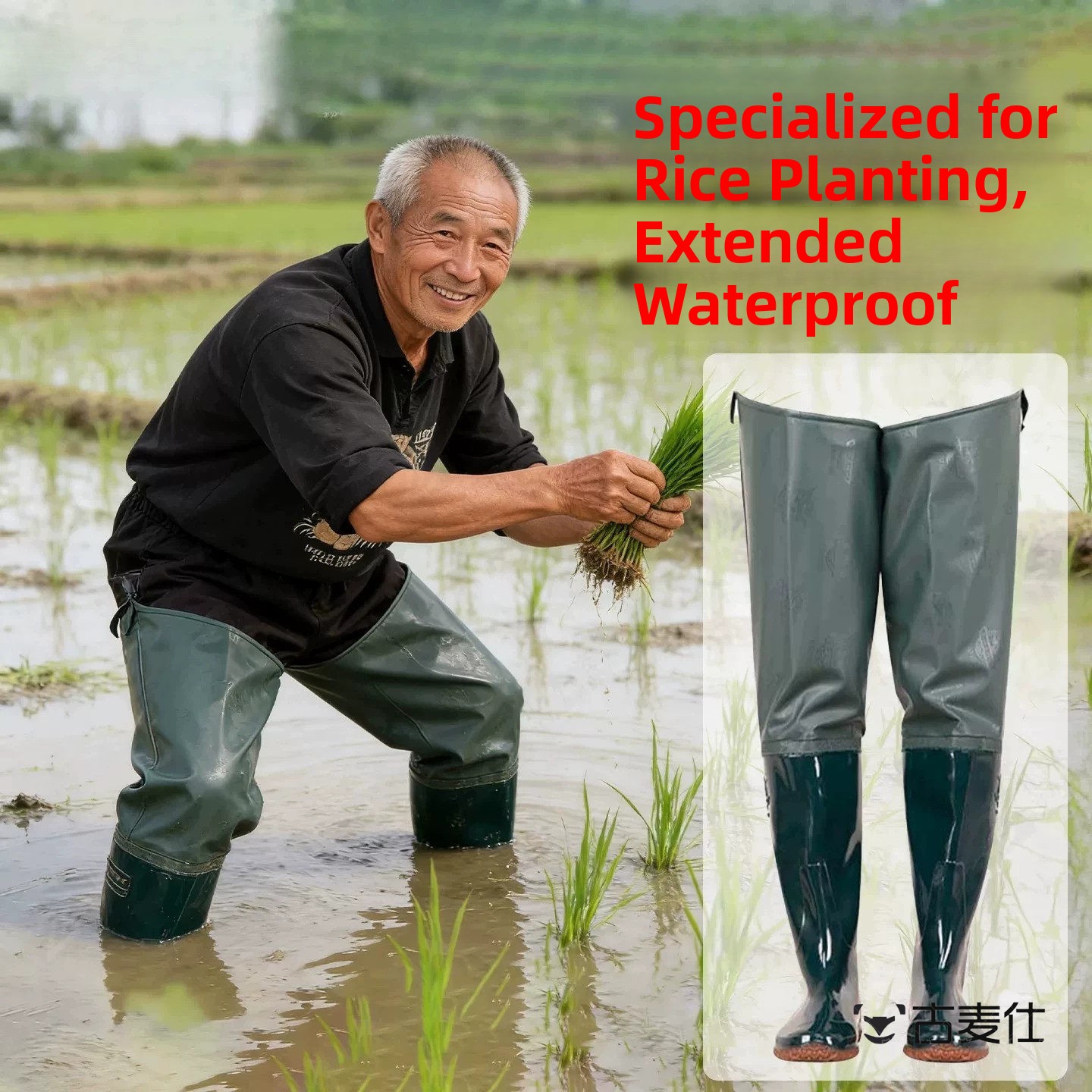 Agriculture Farming Shoes - Botas de agua especiales para hombre,