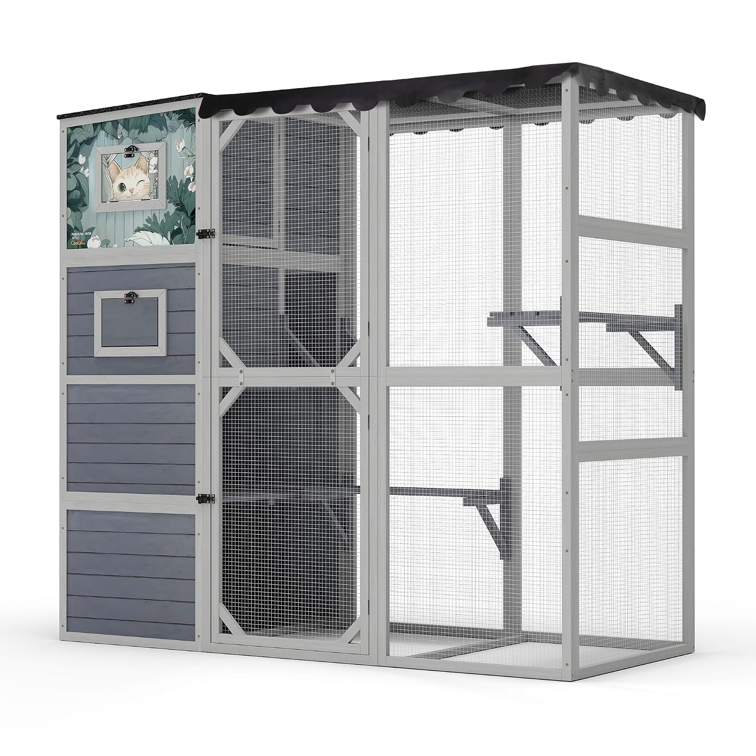 Farming Zone - Gran Recinto Exterior de Madera para