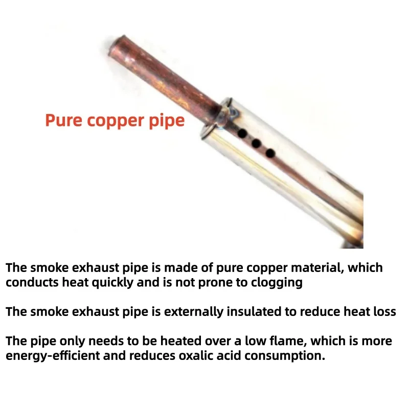 Evaporador de ácido oxálico, m - Bee Smoker Tool reseña y precio
