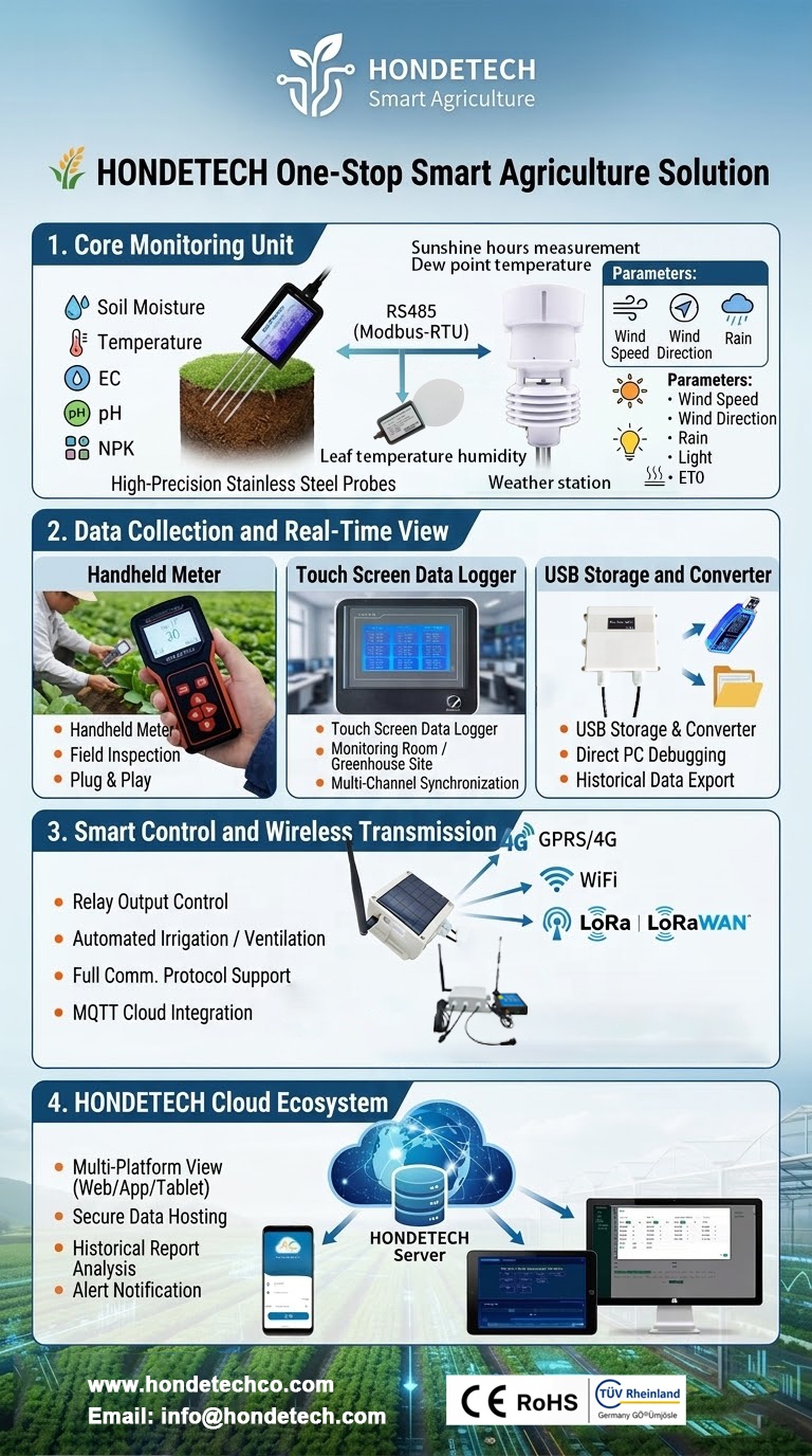 Estación Meteorológica Inalámb - Precision Farming Smart Agriculture reseña y precio
