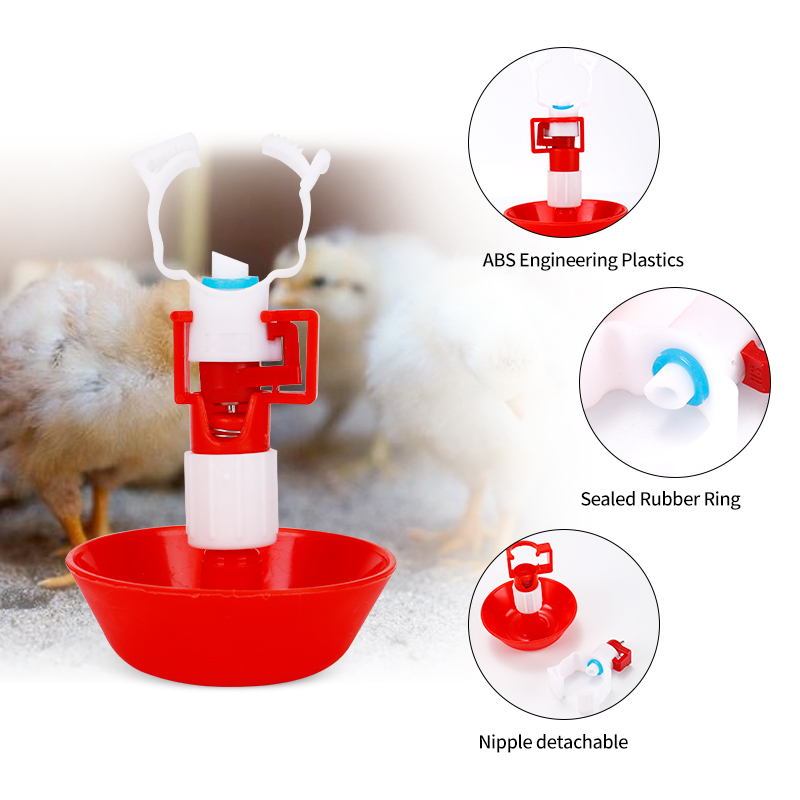 Bebedero automático de agua pa - Chicken Nipple Drinker reseña y precio